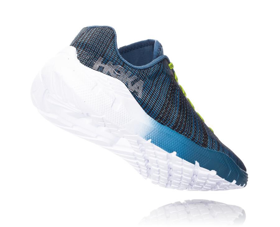 Hoka One One Hardloopschoenen Heren - Evo Rehi - Donkerblauw/Wit - HR2107354